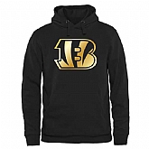Cincinnati Bengals Pro Line Black Gold Collection Pullover Hoodie,baseball caps,new era cap wholesale,wholesale hats